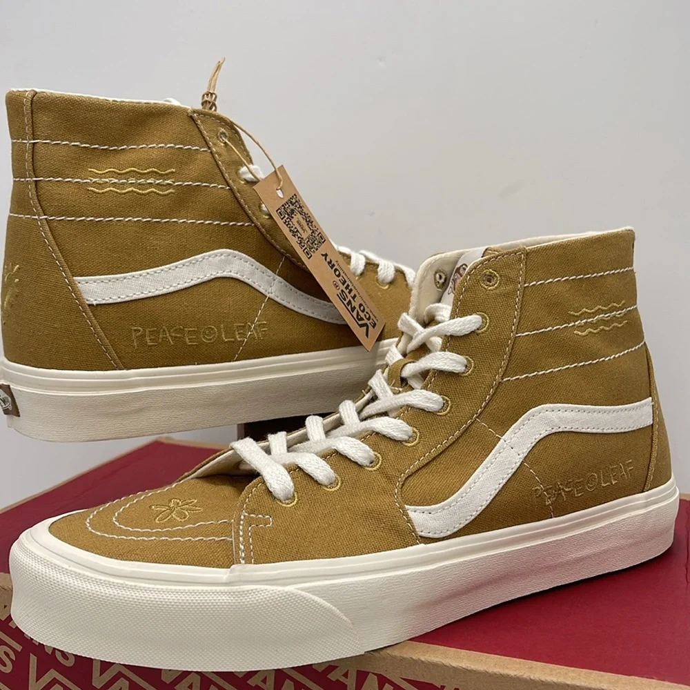 Vans Men's High-Top Sneakers Sk8-Hi Tapered (Eco Theory Mustard Gold
VN0A4U16ASW - Picture 8 of 16